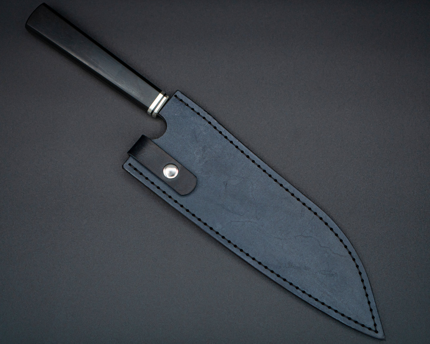 9" Santoku Chef - San Mai - Richlite