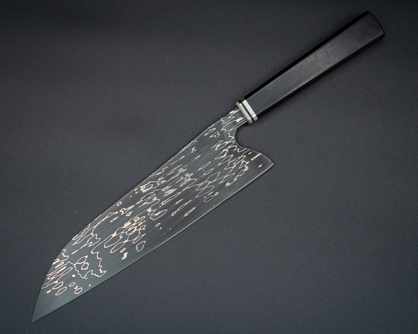 9" Santoku Chef - San Mai - Richlite