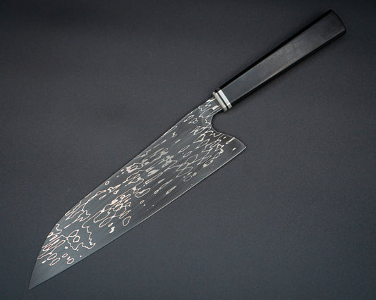 9" Santoku Chef - San Mai - Richlite